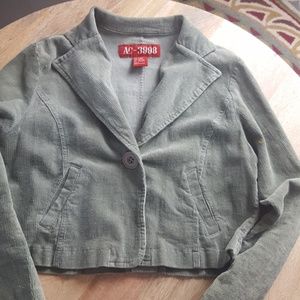 Sage corduroy jacket
